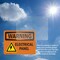 Signmission Electrical Panel With Symbol OSHA Warning Sign, Vinyl Decal, 5in W x 3.5in L, 2PK OS-2PACK-WS-D-35-L-12096 - alternate 5
